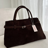 Zella | Luxe Dames Handtas van Suède