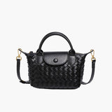 Gemma | Gevlochten Mini-Tas van Kunstleer