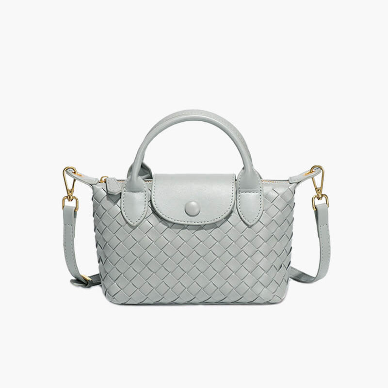Gemma | Gevlochten Mini-Tas van Kunstleer