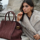 Henna | Tas uit hoogwaardig suede