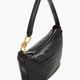 Isana | Elegante gevlochten schoudertas