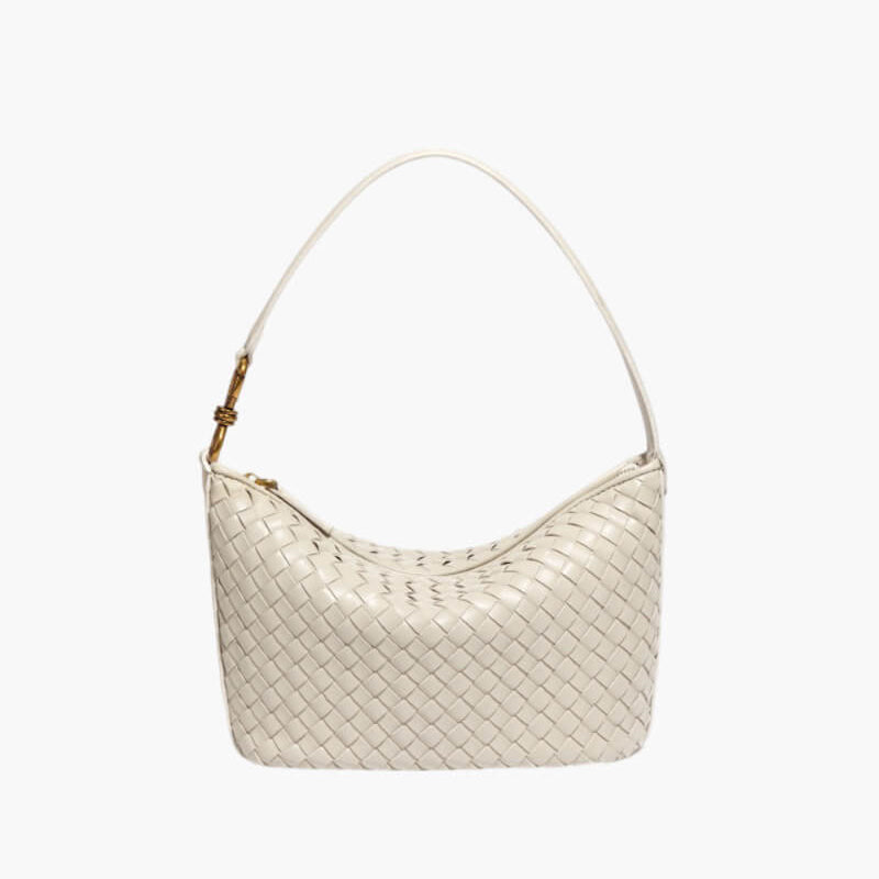 Isana | Elegante gevlochten schoudertas