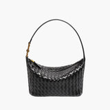 Isana | Elegante gevlochten schoudertas