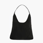 Olga | Minimalistische Schoudertas van Suède