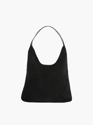 Olga | Minimalistische Schoudertas van Suède