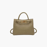 Carlee | Gevlochten Mini-Tas met Elegante Accent