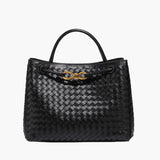 Carlee | Gevlochten Mini-Tas met Elegante Accent