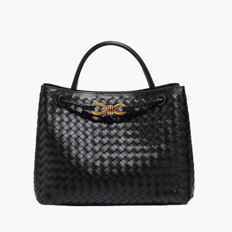 Carlee | Gevlochten Mini-Tas met Elegante Accent