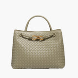 Carlee | Gevlochten Mini-Tas met Elegante Accent