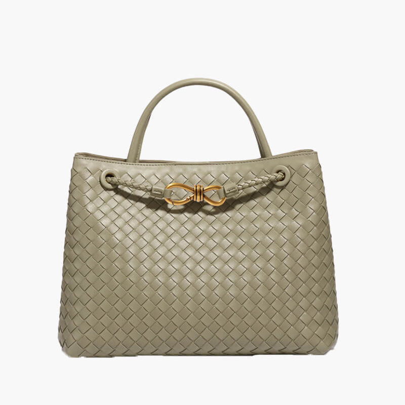 Carlee | Gevlochten Mini-Tas met Elegante Accent