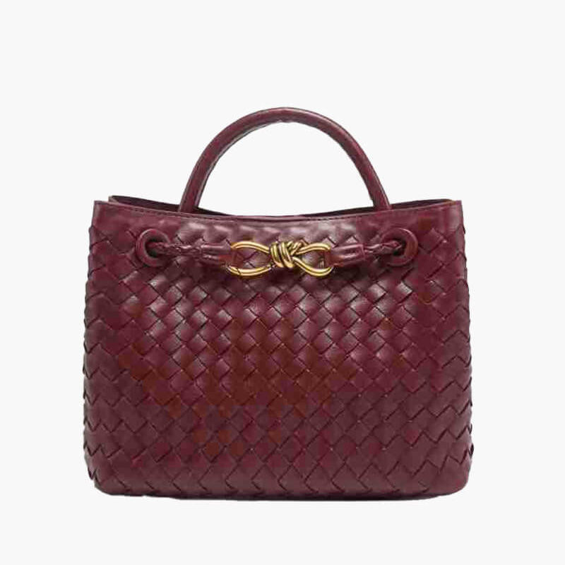 Carlee | Gevlochten Mini-Tas met Elegante Accent
