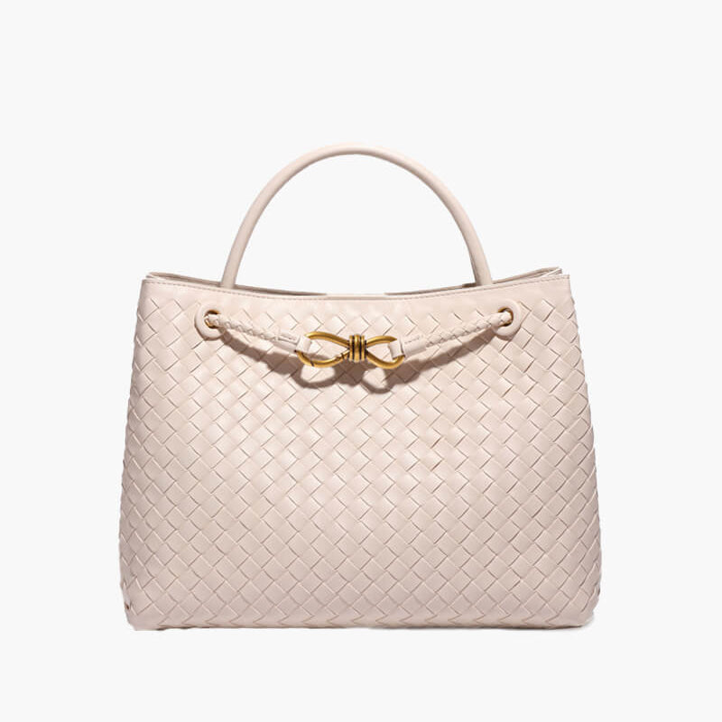 Carlee | Gevlochten Mini-Tas met Elegante Accent