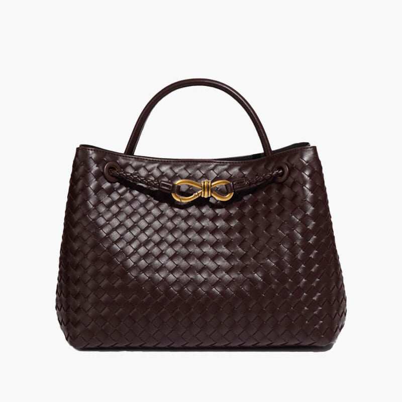 Carlee | Gevlochten Mini-Tas met Elegante Accent