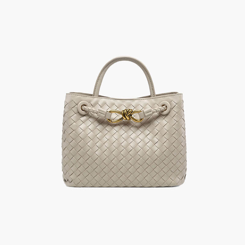 Carlee | Gevlochten Mini-Tas met Elegante Accent