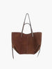 Pauline | Ruime Dames-Shopper-Tas van Suède