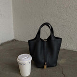 Zelinda | Stijlvolle Bucket-Bag van Kunstleer