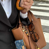 Zelinda | Stijlvolle Bucket-Bag van Kunstleer