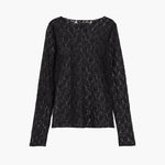 Selina | Lange Mouw Kant Top