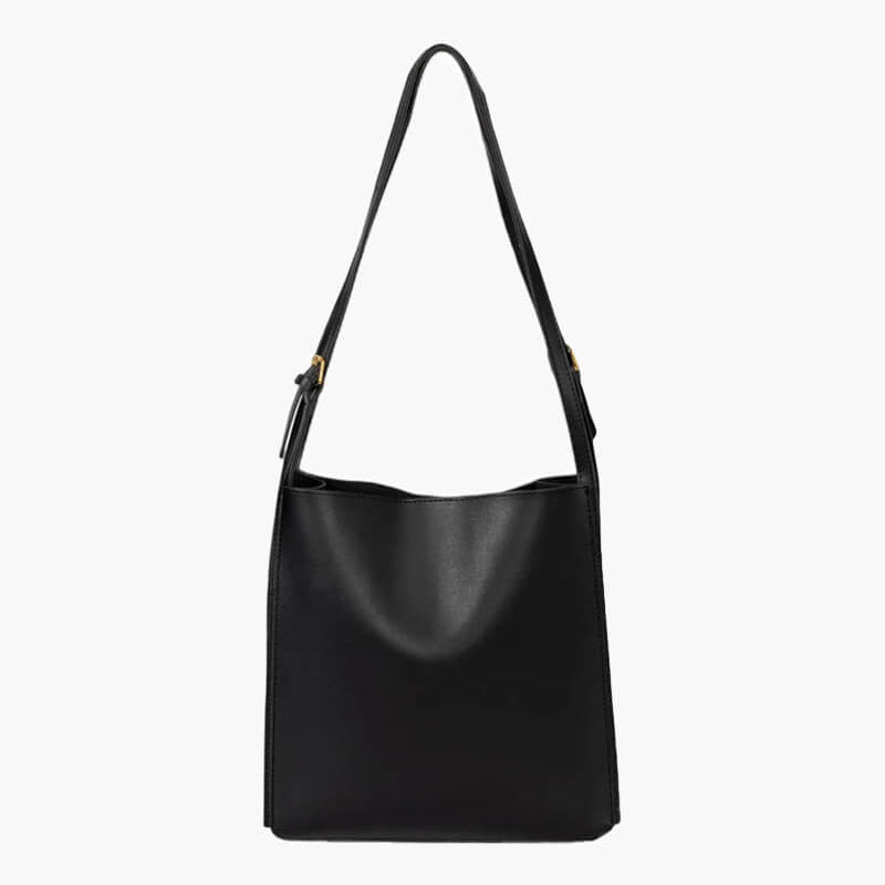 Stella | Minimalistische Schoudertas van Kunstleer