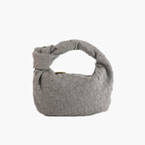Ilyse | Gevlochten Mini-Tas van Suède