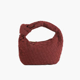 Ilyse | Gevlochten Mini-Tas van Suède
