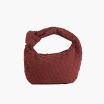 Ilyse | Gevlochten Mini-Tas van Suède