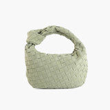 Ilyse | Gevlochten Mini-Tas van Suède