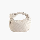 Ilyse | Gevlochten Mini-Tas van Suède