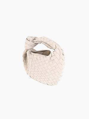 Ilyse | Gevlochten Mini-Tas van Suède