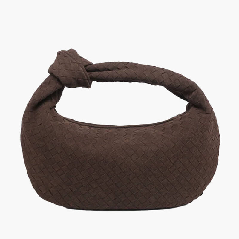 Elicia | Gevlochten Hobo-Tas met Knoopdetail – Stijlvol en Uniek