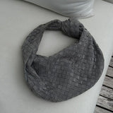 Elicia | Gevlochten Hobo-Tas met Knoopdetail – Stijlvol en Uniek