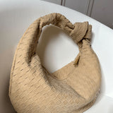 Elicia | Gevlochten Hobo-Tas met Knoopdetail – Stijlvol en Uniek