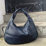 Charlyne | Grote gevlochten Hobo-tas