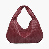 Charlyne | Grote gevlochten Hobo-tas