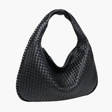 Charlyne | Grote gevlochten Hobo-tas