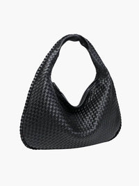 Charlyne | Grote gevlochten Hobo-tas