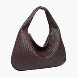Charlyne | Grote gevlochten Hobo-tas