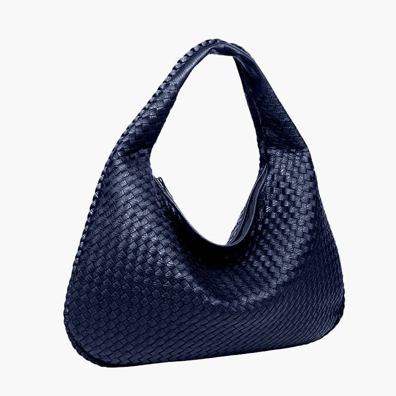 Charlyne | Grote gevlochten Hobo-tas
