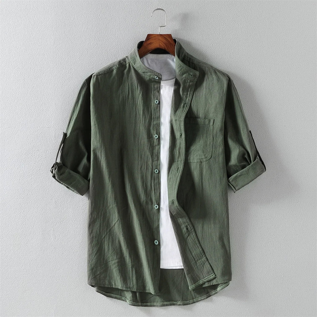 Hendrik-Jan™ Heren Casual Overhemd