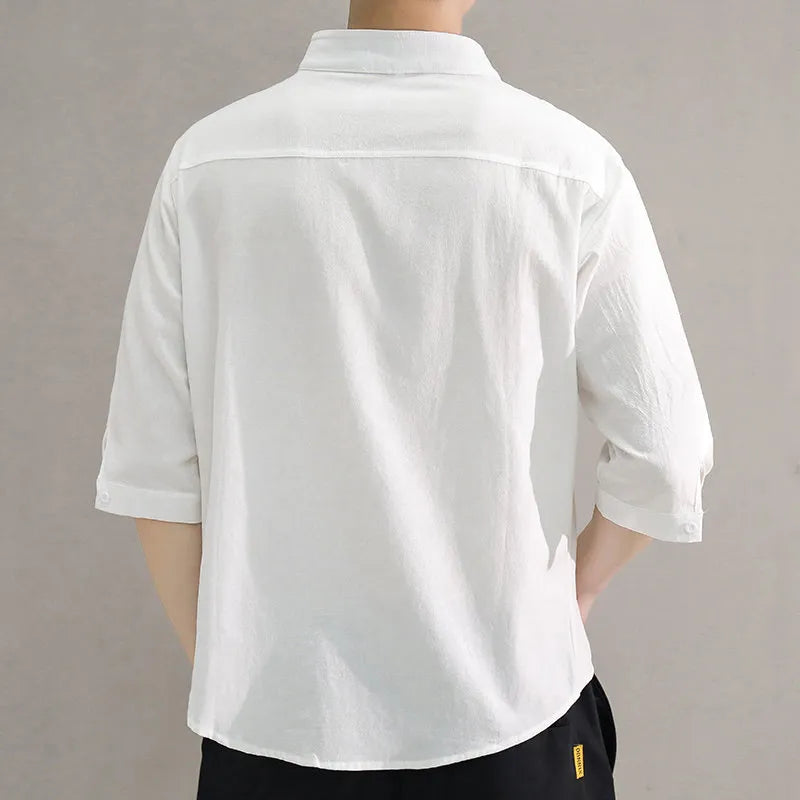 Hendrik-Jan™ Heren Casual Overhemd