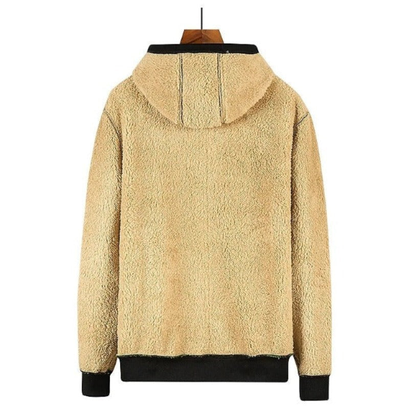 Warme™ Herensweater met Bontvoering en Capuchon