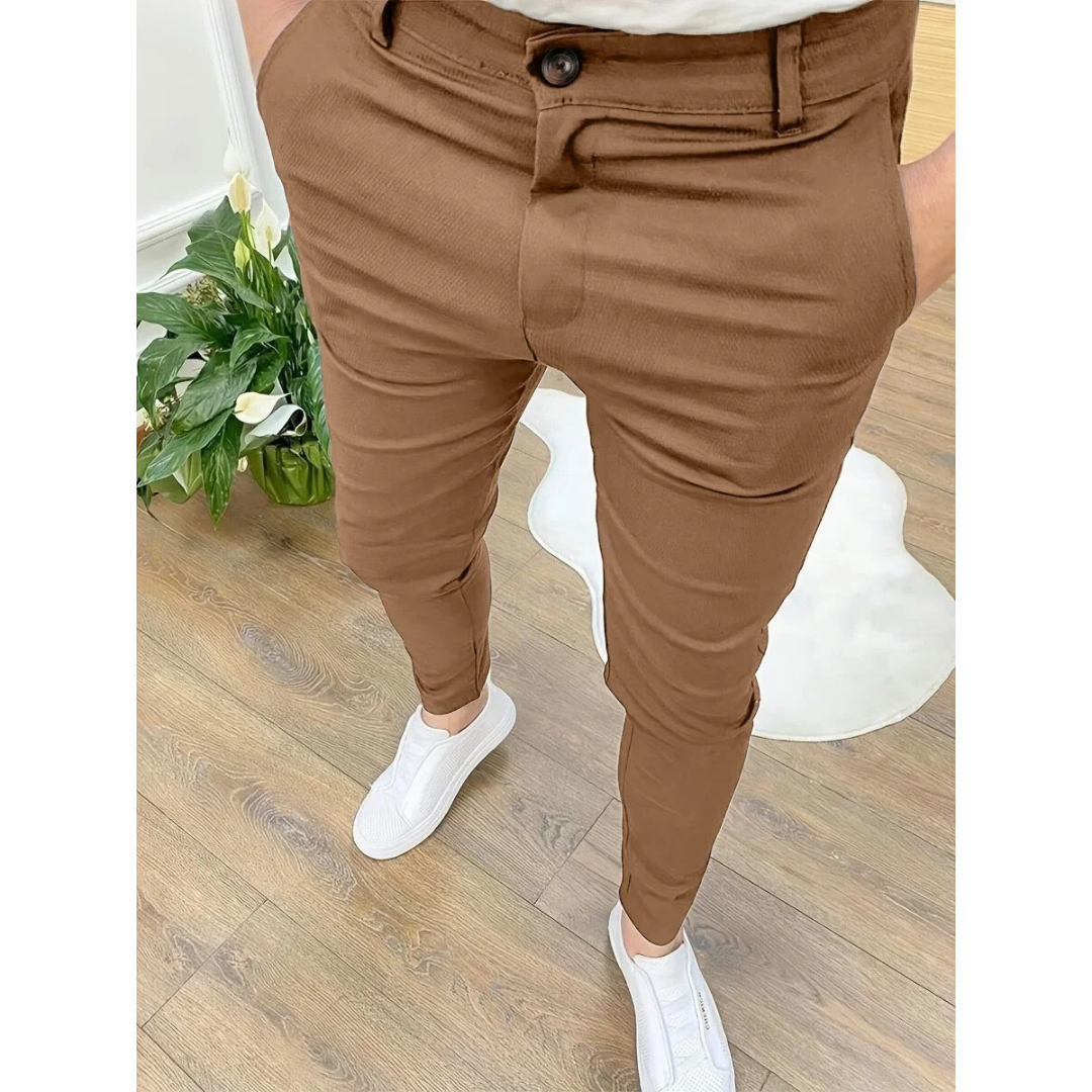 Siem™ Slim Fit Heren Chino Joggers
