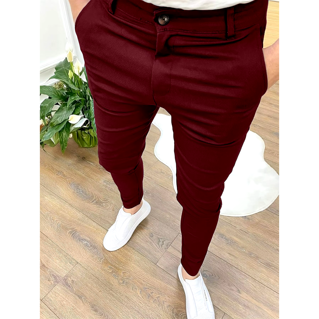 Siem™ Slim Fit Heren Chino Joggers