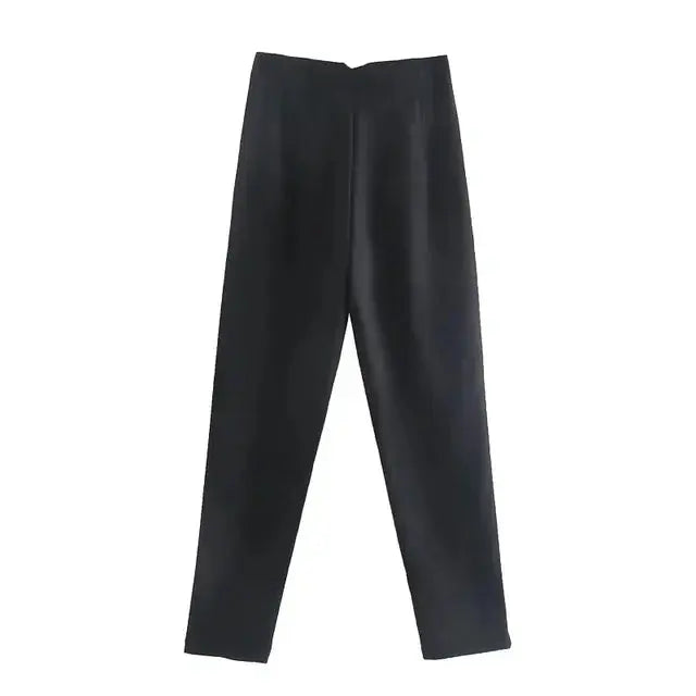 Isabell | Hoge Taille Plissé Broeken