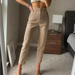 Isabell | Hoge Taille Plissé Broeken