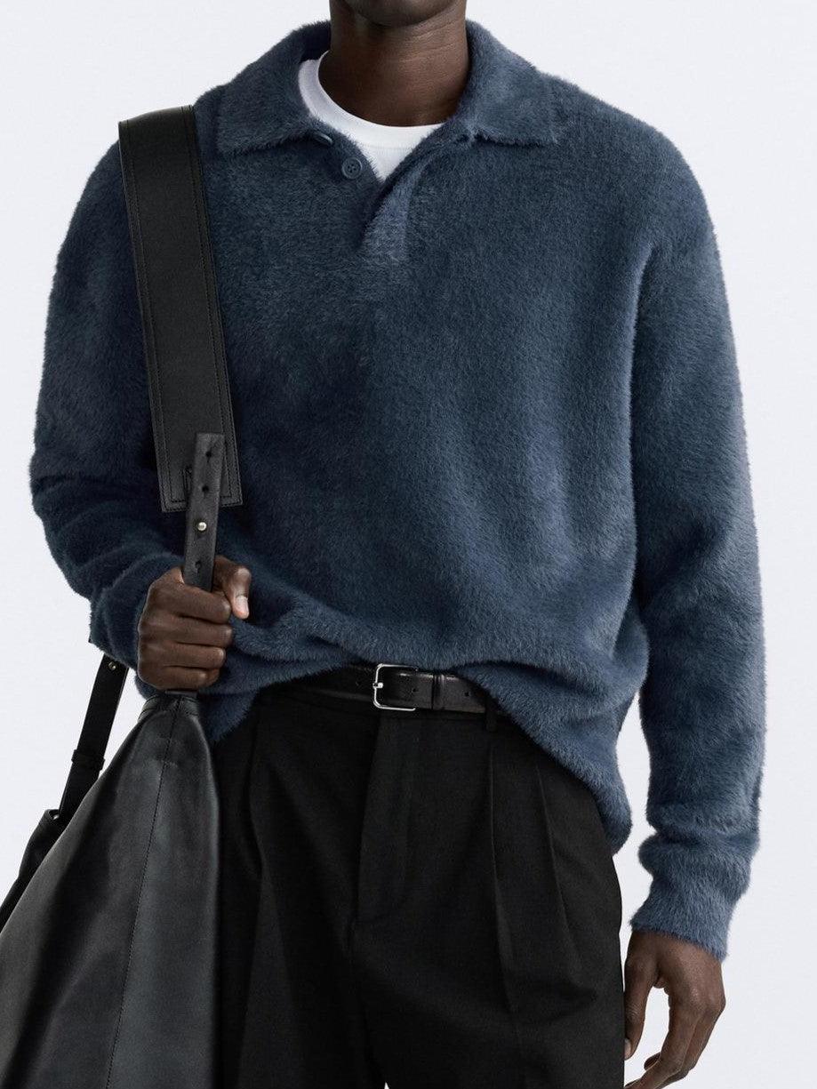 Fleece-Polo Shirt | Zacht, Warm & Stijlvol