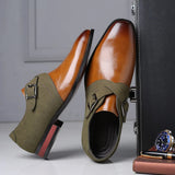 Heren Gespschoenen Luxe Leer Klassiek Elegant
