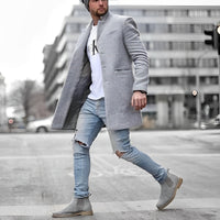 Siebe™ Heren Sherpa Gevoerde Lange Winterjas