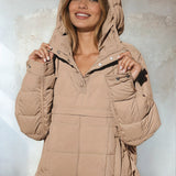 Ninthe™ Dames Gewatteerde Winterjas