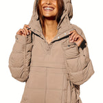 Ninthe™ Dames Gewatteerde Winterjas